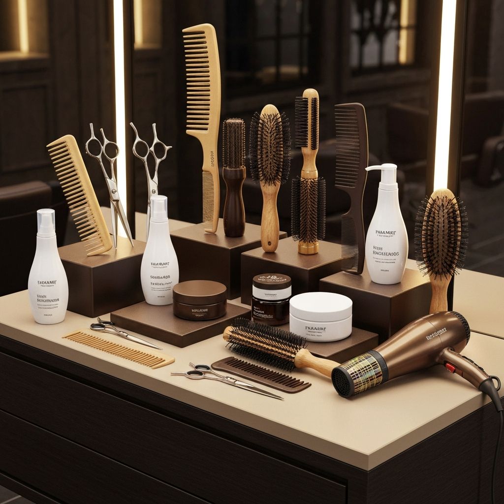 Herramientas profesionales de peluquería