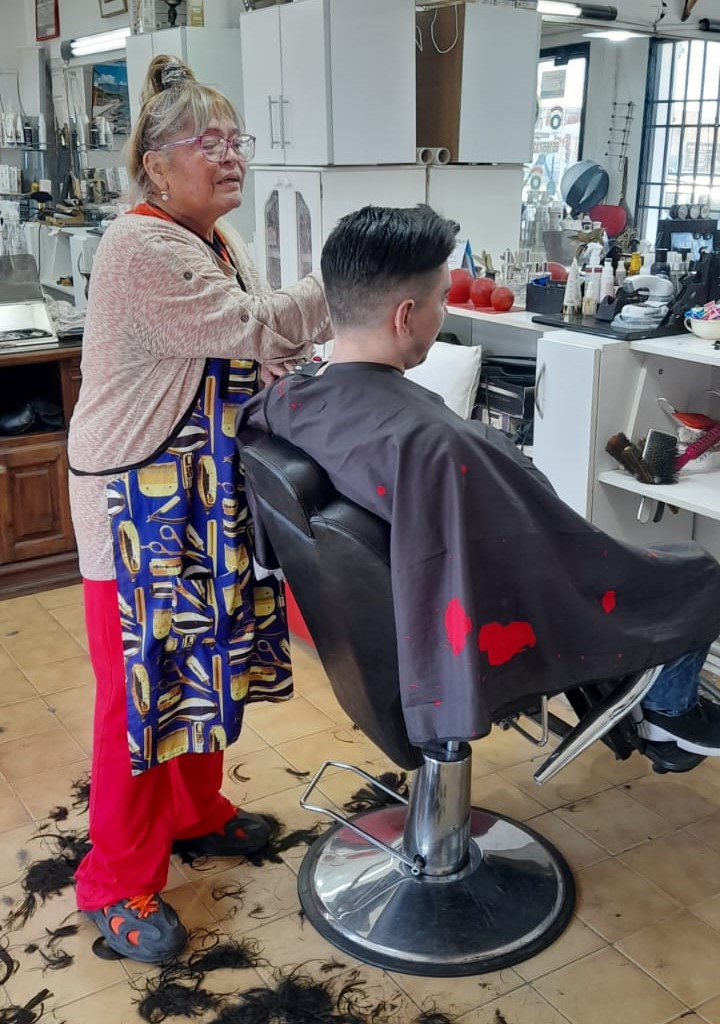 Experiencia relajante de lavado